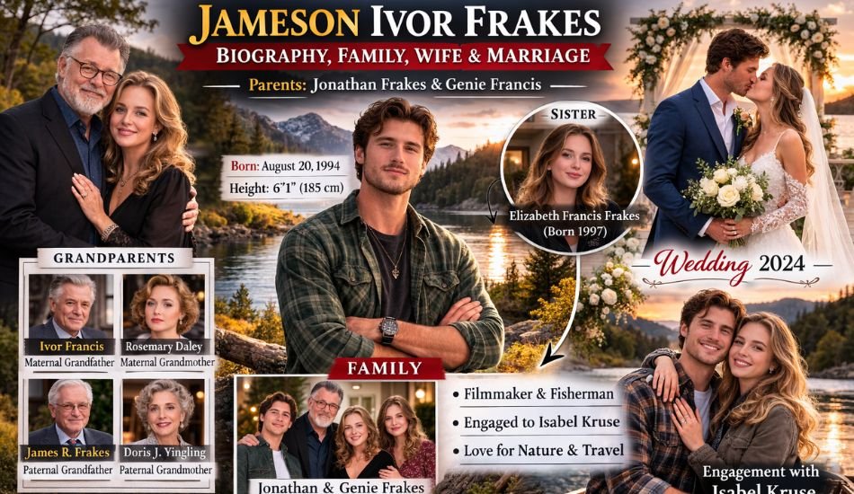 Jameson Ivor Frakes Biography, Wife, Height & Family Life